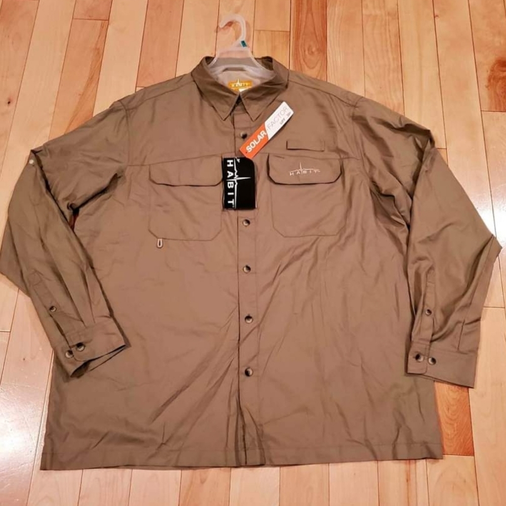 Habit  Mens Solar Factor UPF 30 plus size XL